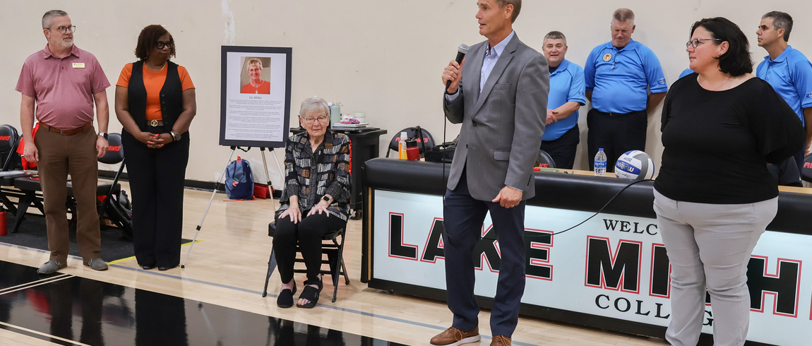 Liz Miller honored by LMC