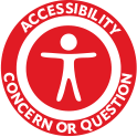 Accessibility Concern or Question Button