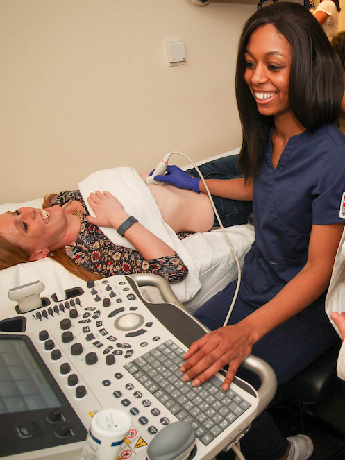 sonography and ultrasound technician