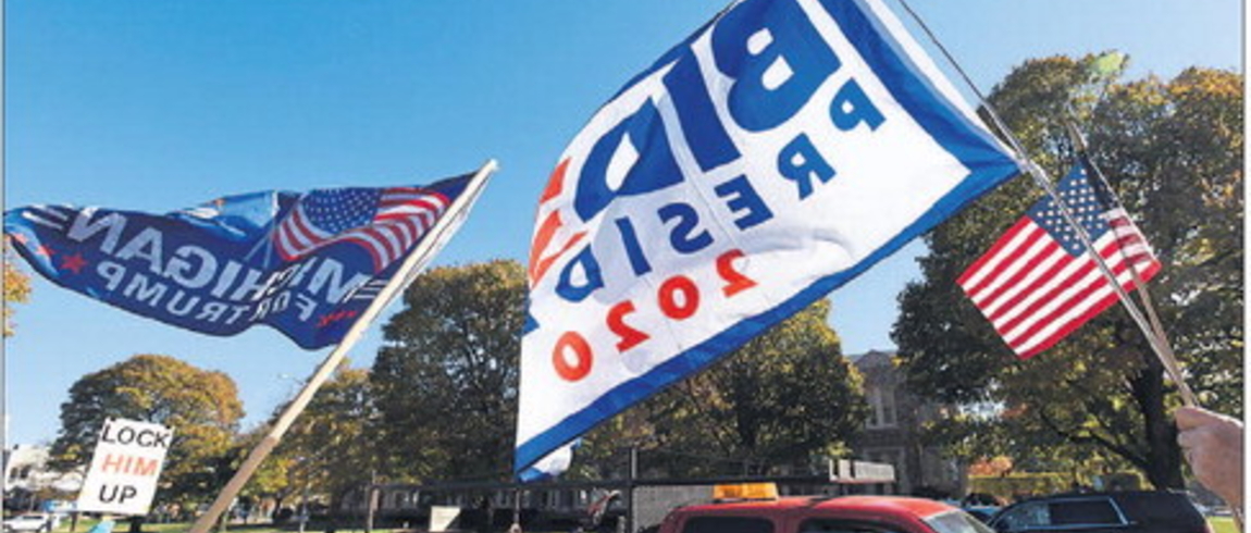 Election flags