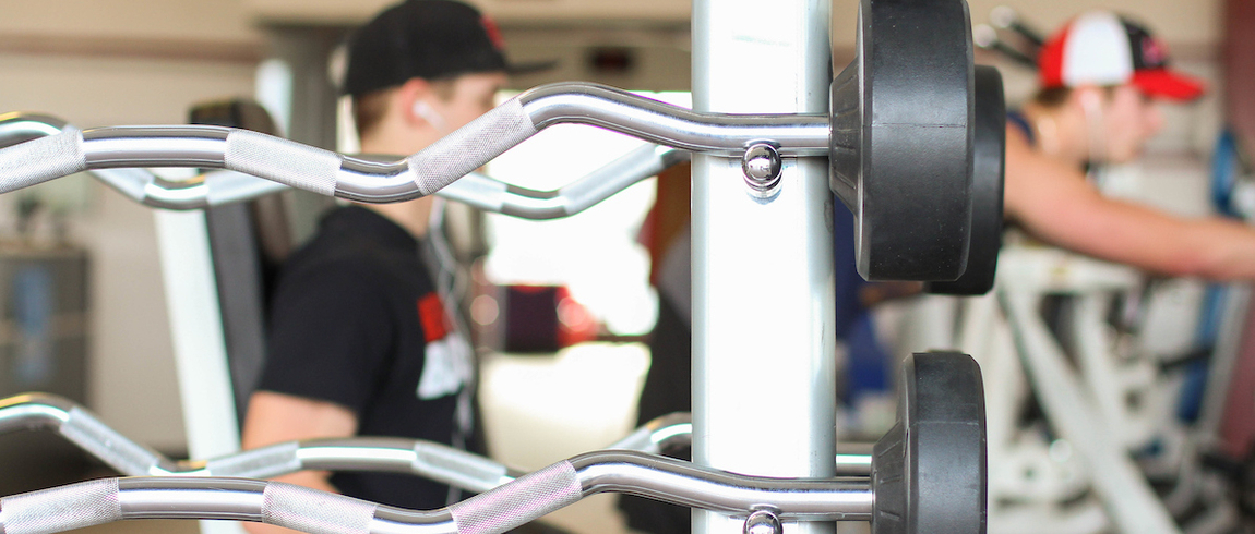 Exercise equipment in the Wellness Center