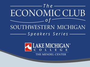 The Economic Club of Southwestern Michigan Speakers Series logo